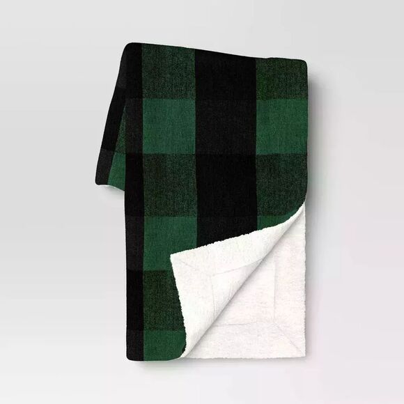 Threshold | Bedding | Threshold Woven Chenille And Faux Shearling ...